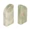 Hello Honey® 6" Green Half Arch Marble Bookend Set